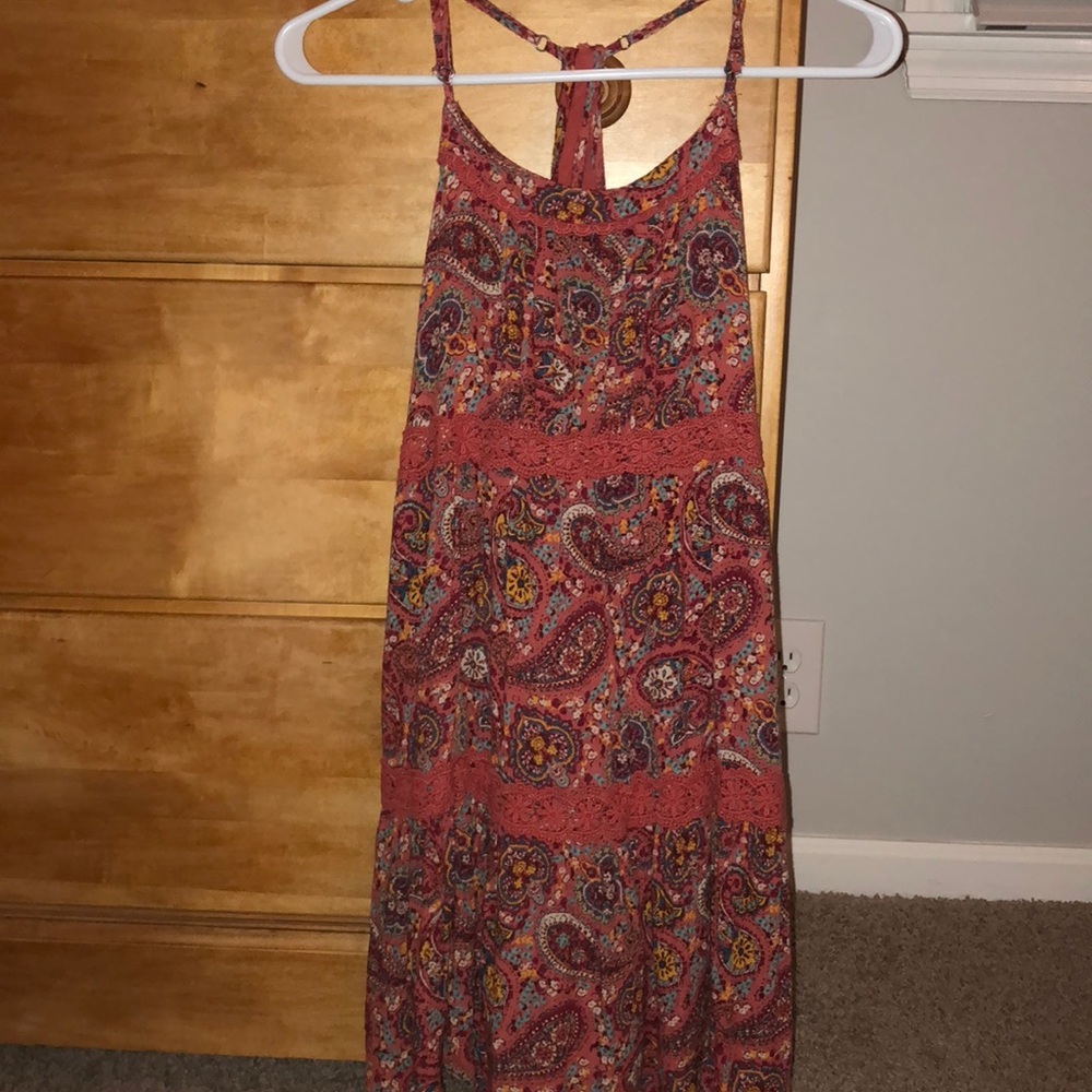 Strappy Sundress Orange❤️